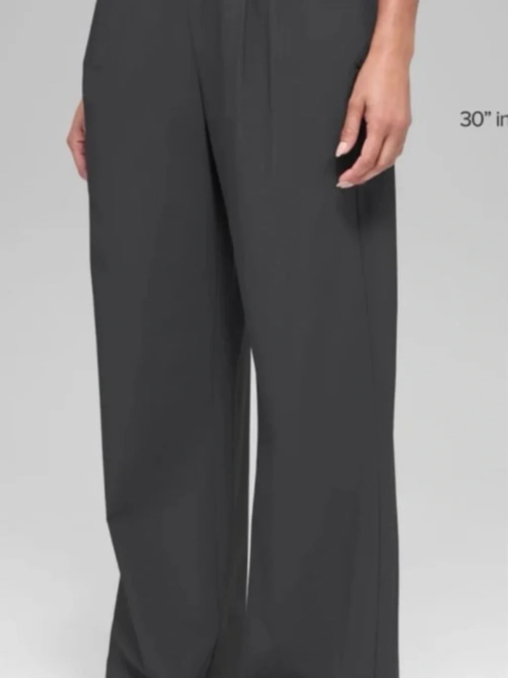 Alo yoga suit up trousers size large anthracite